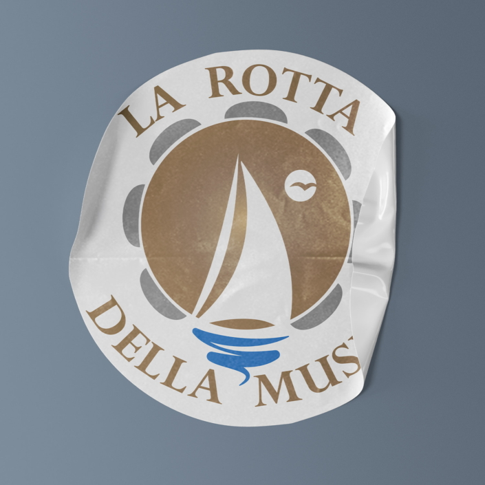 adesivo la rotta della musica