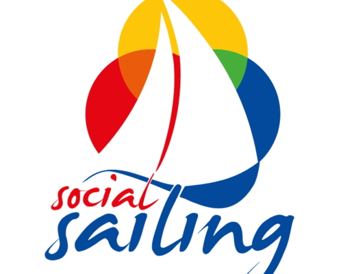 Logo dell'iniziativa Social Sailing by oltrevela