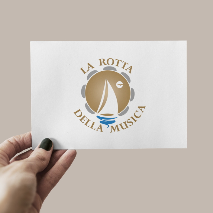 logo la rotta della musica su carta